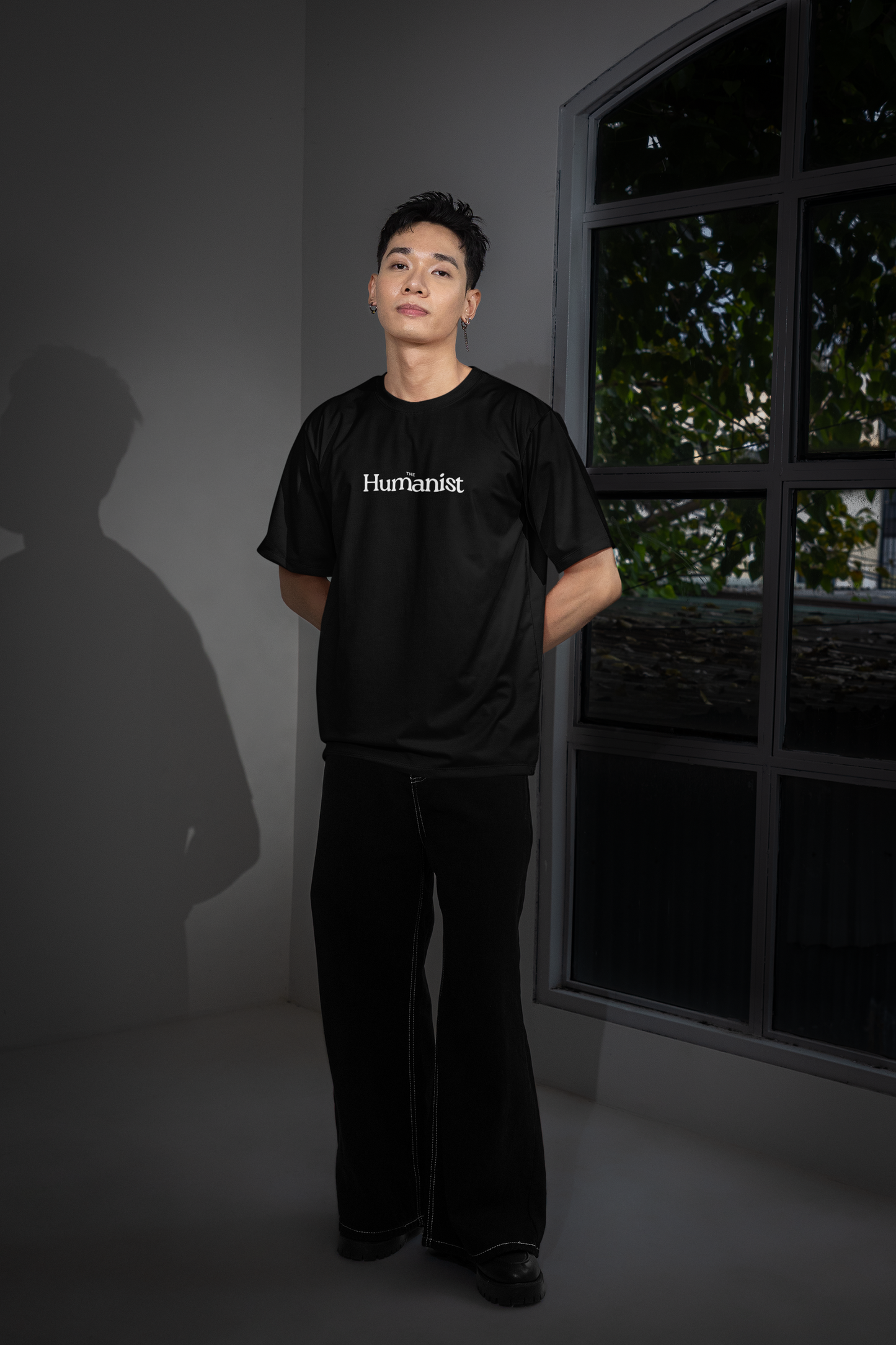 Minimalist Black T-Shirt – The Humanist Edition