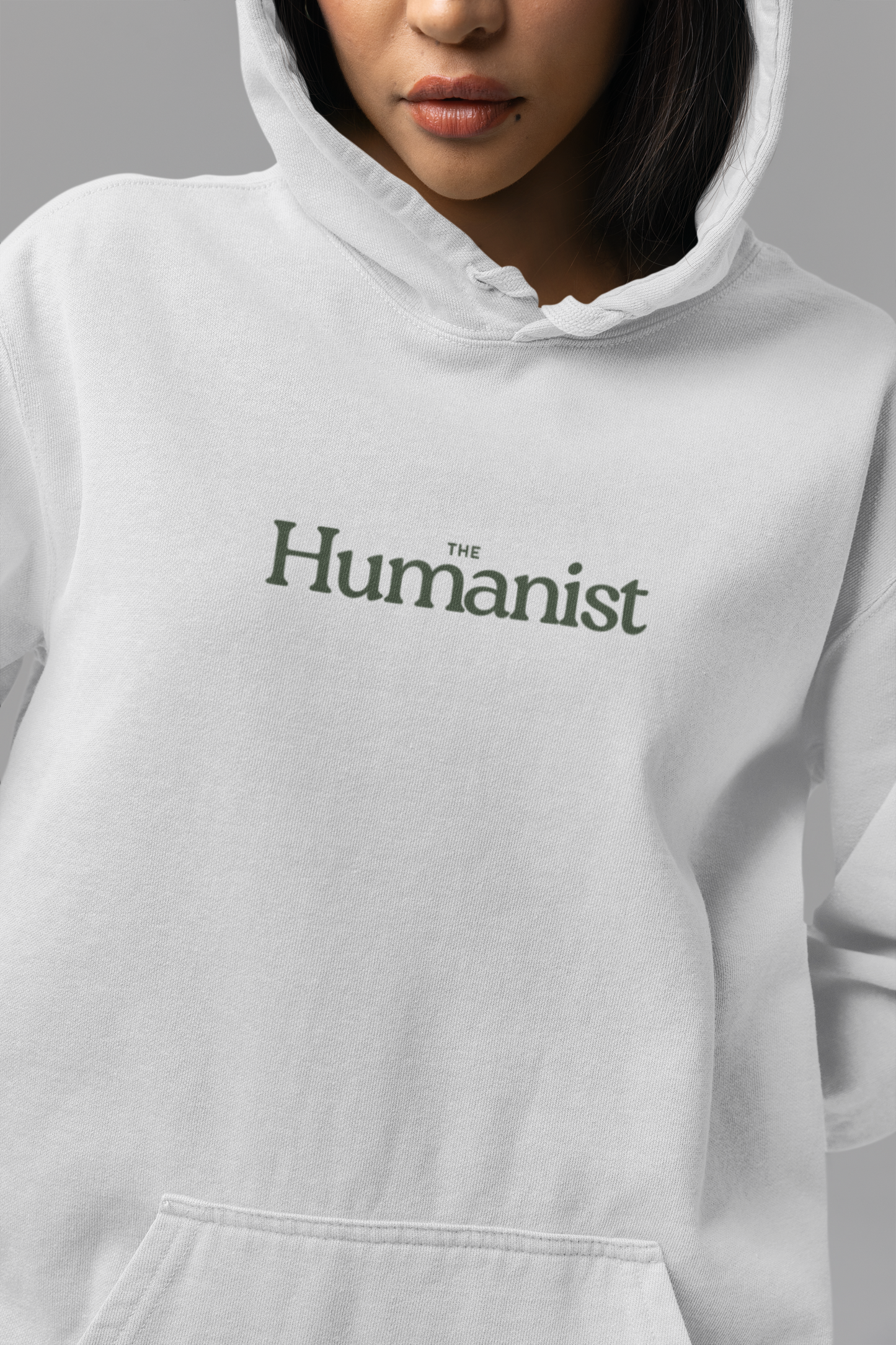The Humanist “Romanticize Your Life” Oversized Hoodie – White
