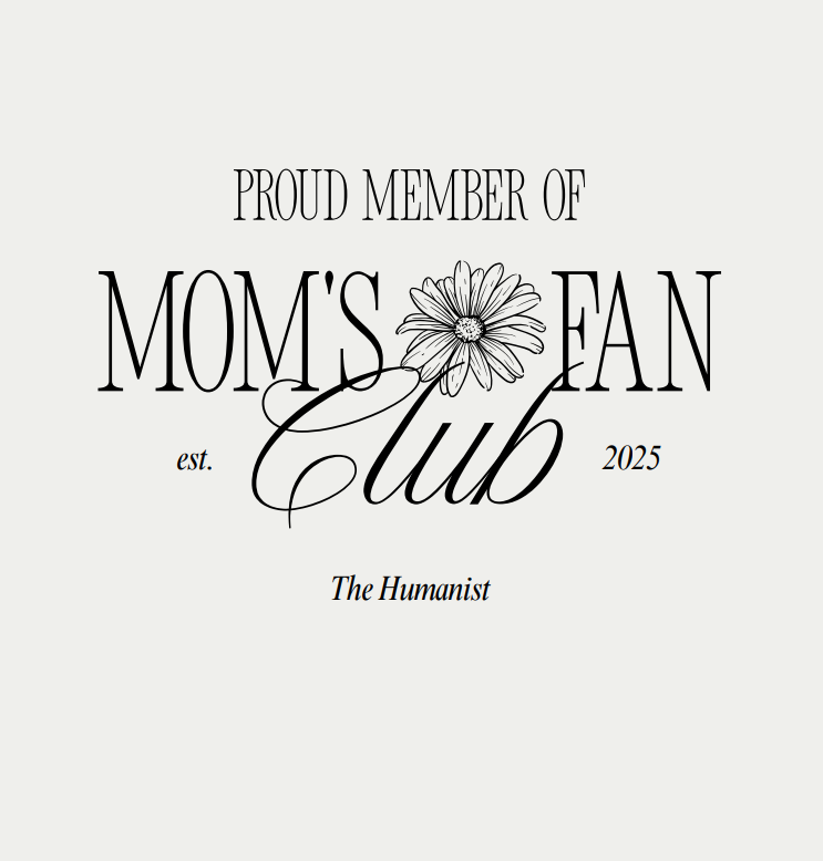 Proud member of Moms Fan Club Oversized T-Shirt