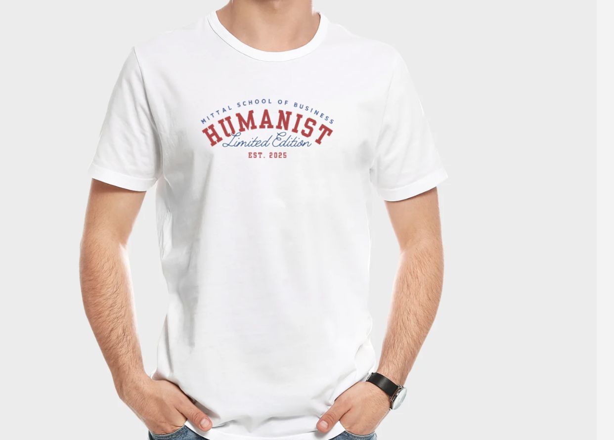 Humanist Limited Edition White T-Shirt – Mittal School of Business