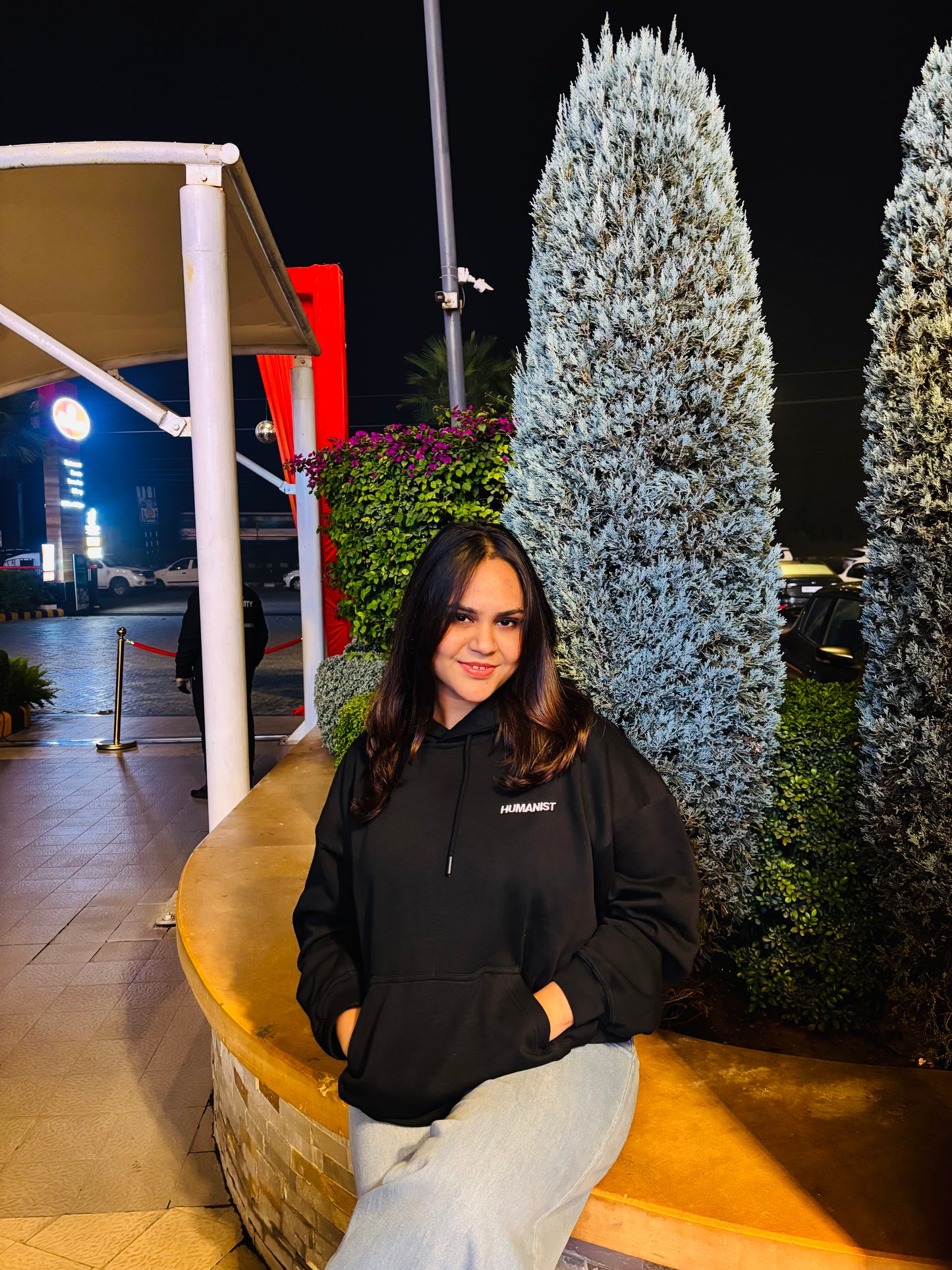 HUMANIST Classic Black Hoodie – Premium Comfort Streetwear