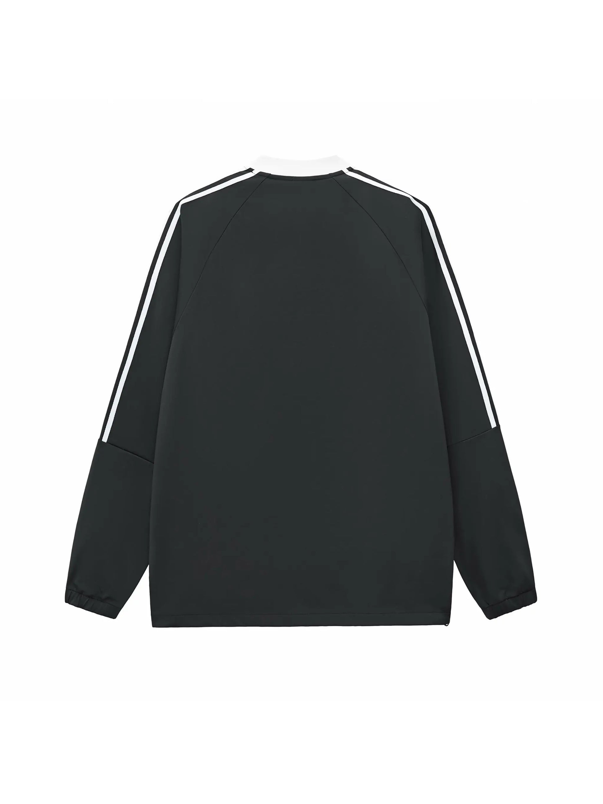 Color-Block V-Neck Long-Sleeve T-Shirt Humanist Shop
