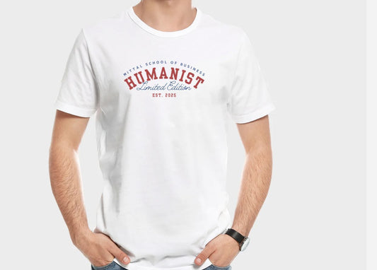 Humanist Limited Edition White T-Shirt – Mittal School of Business